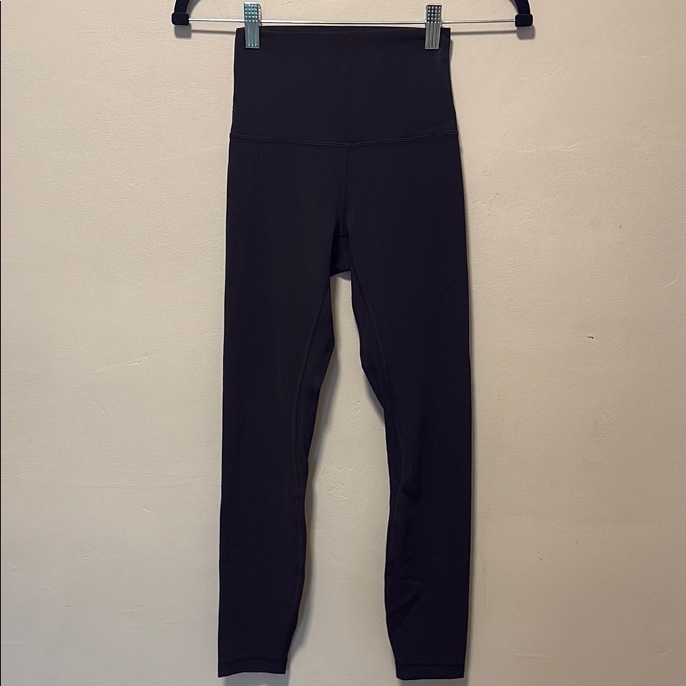 High-Waisted Black Leggings